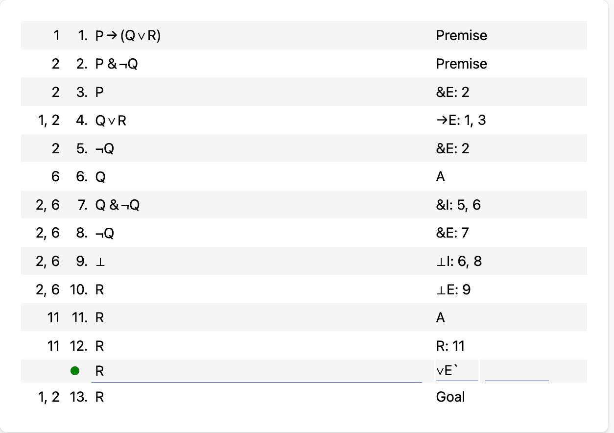 The LRC Derivation Typed Forward Strict problem type